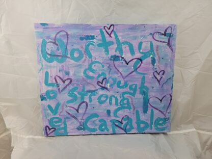 Graffiti-style Affirmations