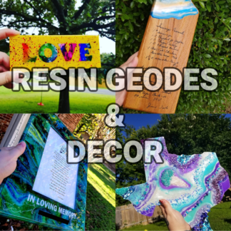 Resin Geodes & Decor