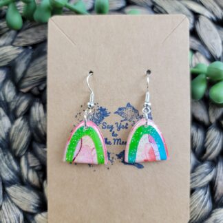 Mini Multicolor Glitter Rainbows