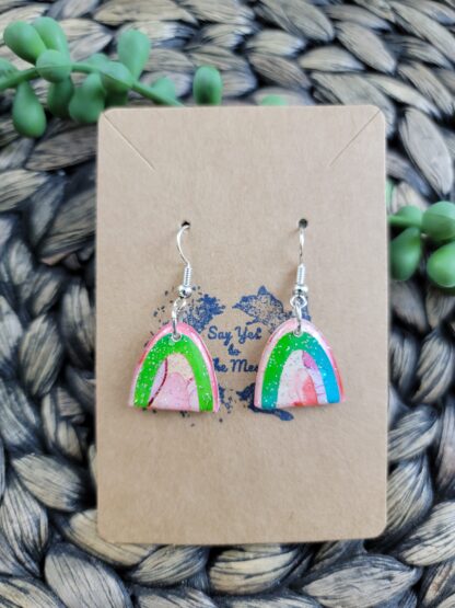 Mini Multicolor Glitter Rainbows