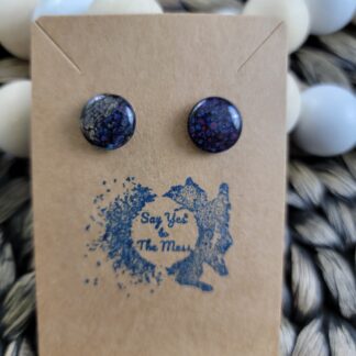 Dark Blue, Purple & Gold