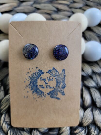 Dark Blue, Purple & Gold