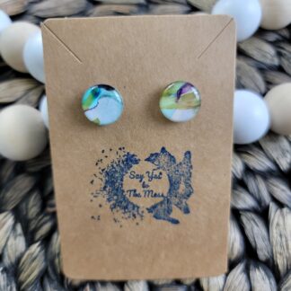 Purple, Green & Blue