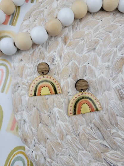 Rainbows - Browns, Olive & Gold