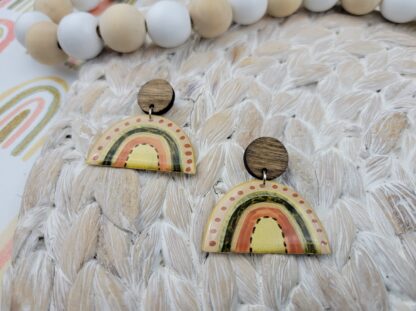 Rainbows - Browns, Olive & Gold - Image 2