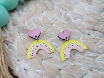 Rainbows - Baby Pink & Yellow