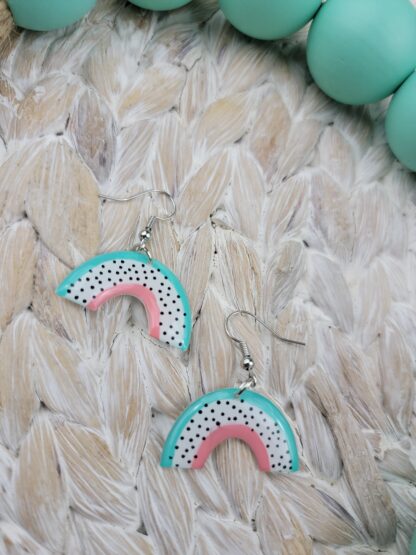 Rainbows - Mint & Coral - Image 2