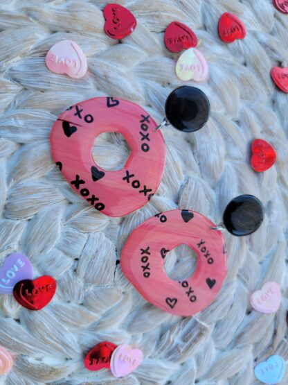 XOXO Drop Studs