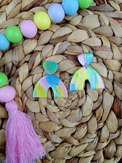 Pastel arch dropstuds - Image 2