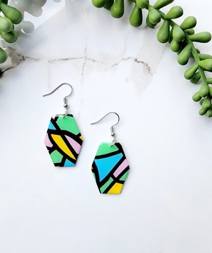 Stained Glass Hexagons - Image 2