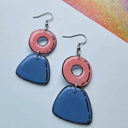 Round Cut-outs with trapezoids