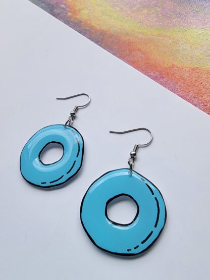 Abstract Round Cut-out - Blue - Image 2