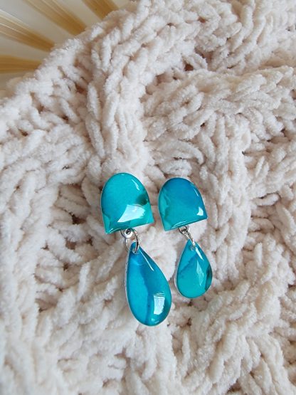 Blue Mini Drop Studs - Image 2