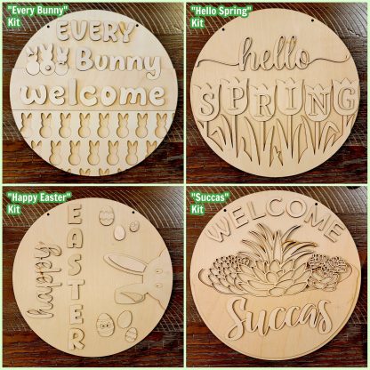 April 13, 2025 Springtime Door Hanger Class - Image 2