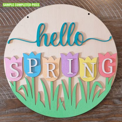 April 13, 2025 Springtime Door Hanger Class