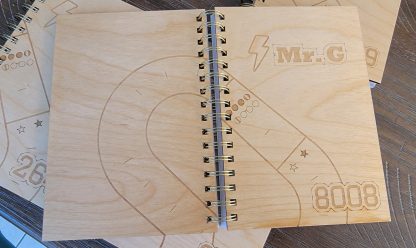 Personalized Derby Track Journal - Image 3