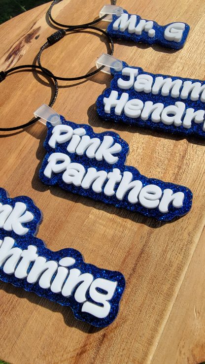 Personalized Derby Bag-Tag/Keychain - Image 4