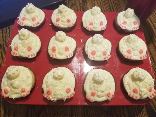 Bunny cupcakes